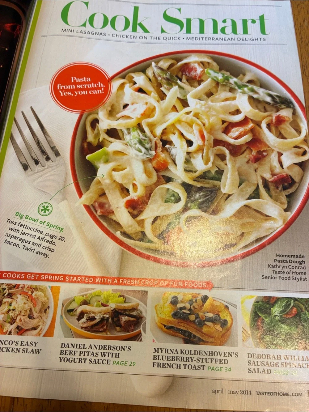 Lot of three Taste of Home cooking magazines